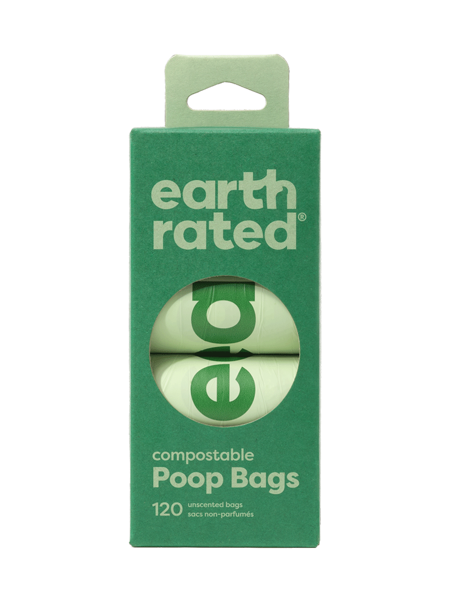 Certified Compostable Poop Bags (120ct) | Earth Rated