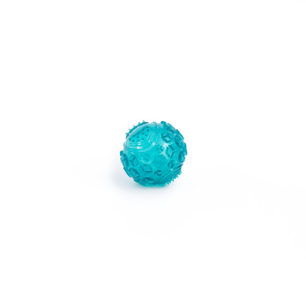 Squeaker Ball (Small, Teal) | Zippy Paws