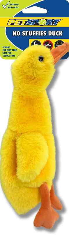 No Stuffies Duck Toy | PetSport