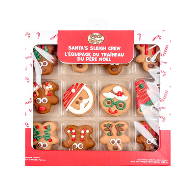 Santa's Sleigh Crew Cookie Pack | Bosco & Roxy's