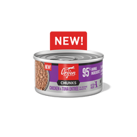 Chunks & Shreds Chicken & Tuna Entrée Kitten Food (5.5oz) | Orijen