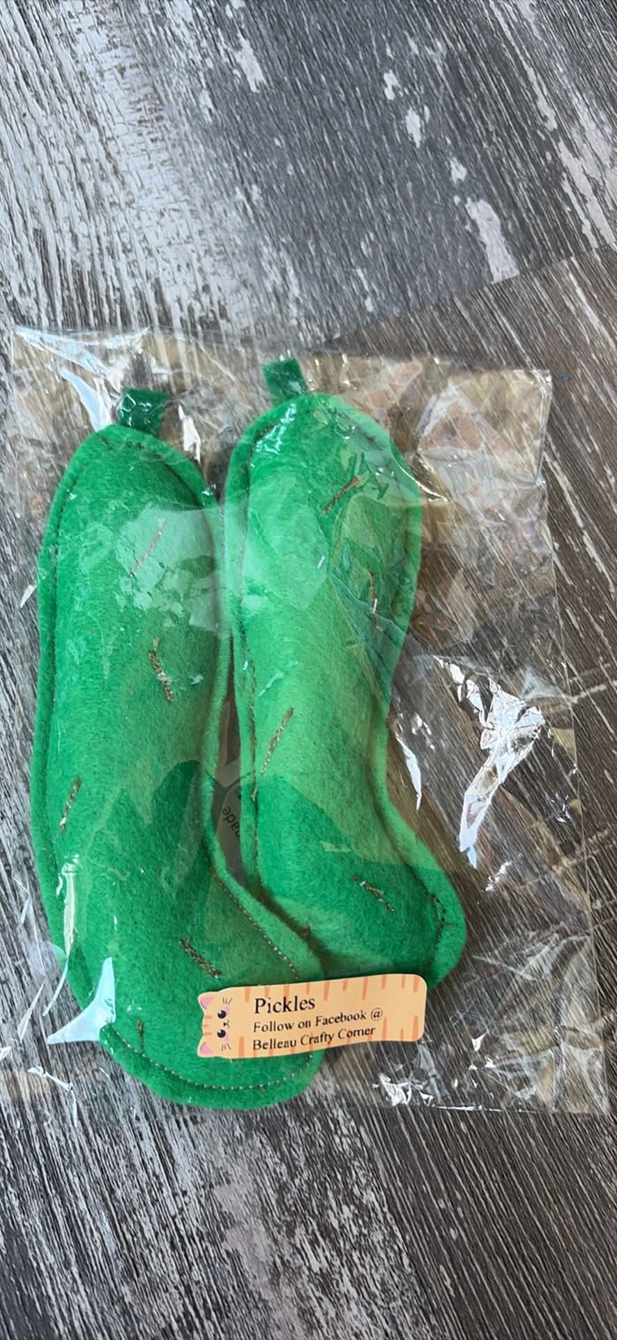 Catnip Toys (Pickles) | Belleau Crafty Corner