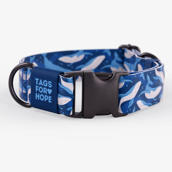Coastal Whale Collar | Tags For Hope