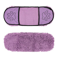 Two-Hand Pet Drying Towel (Purple) | Brookbrand Pets