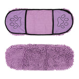 Two-Hand Pet Drying Towel (Purple) | Brookbrand Pets