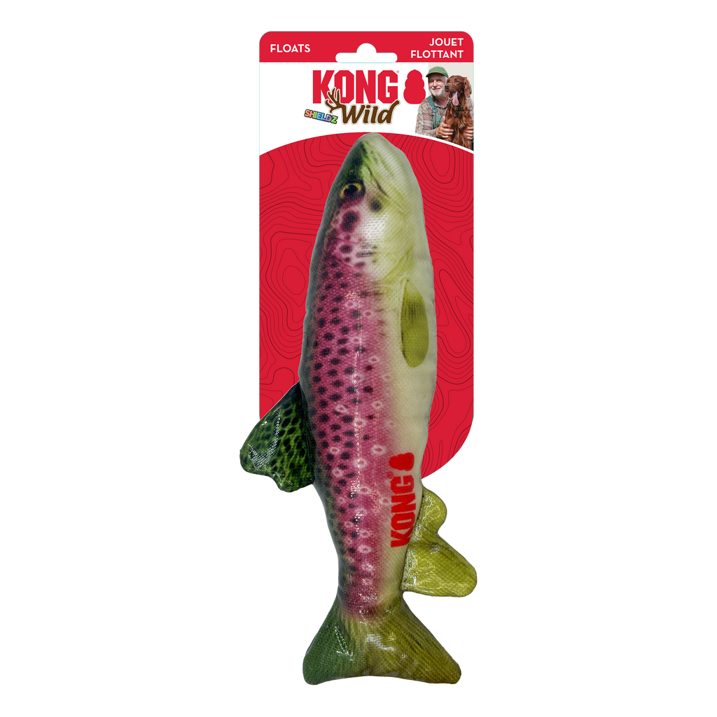 Wild Shieldz Trout Dog Toy | KONG