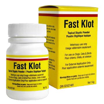 Fast Klot Styptic Powder (14g) | Dominion Vet Labs