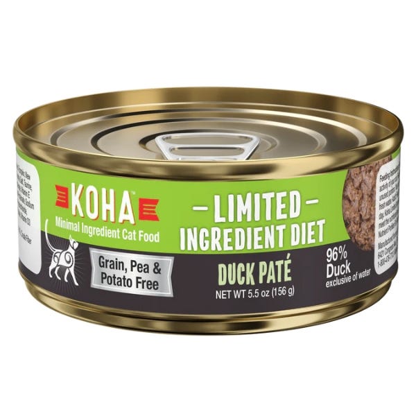 Limited Ingredient Diet Duck Entrée (Cat Food) | KOHA