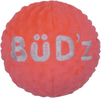 Cloth Covered Spikey Ball (Large, Pink) | Bud'Z