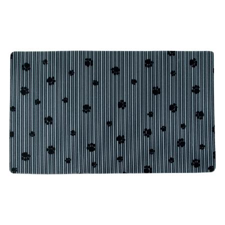 Pet Bowl Placemat (Black Paws) | Drymate