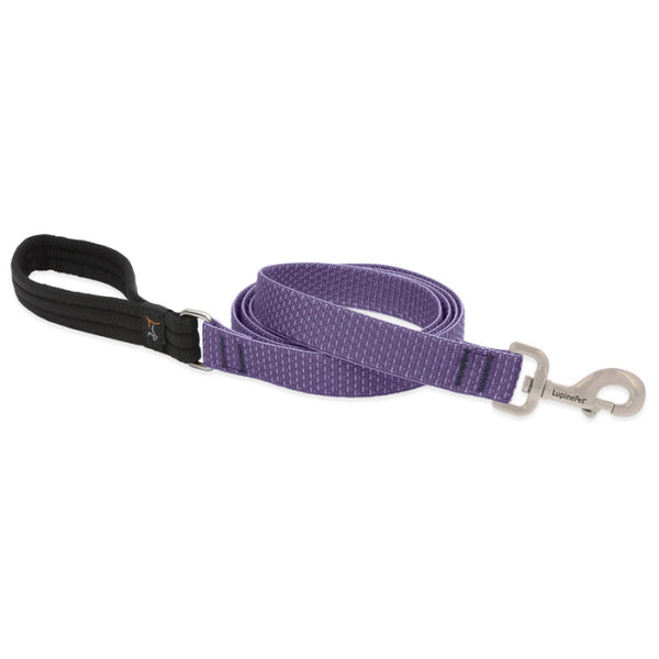 Lilac Eco Recycled Dog Leash (6' X 1") | Lupine