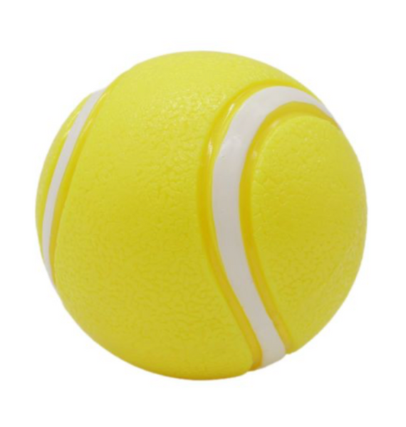 Rubber Ball (Yellow, Small) | Bud'Z