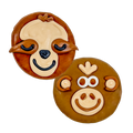 Slothaniel & Cheeky Chimp Cookie | Bosco & Roxy's