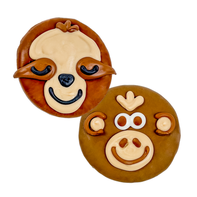 Slothaniel & Cheeky Chimp Cookie | Bosco & Roxy's