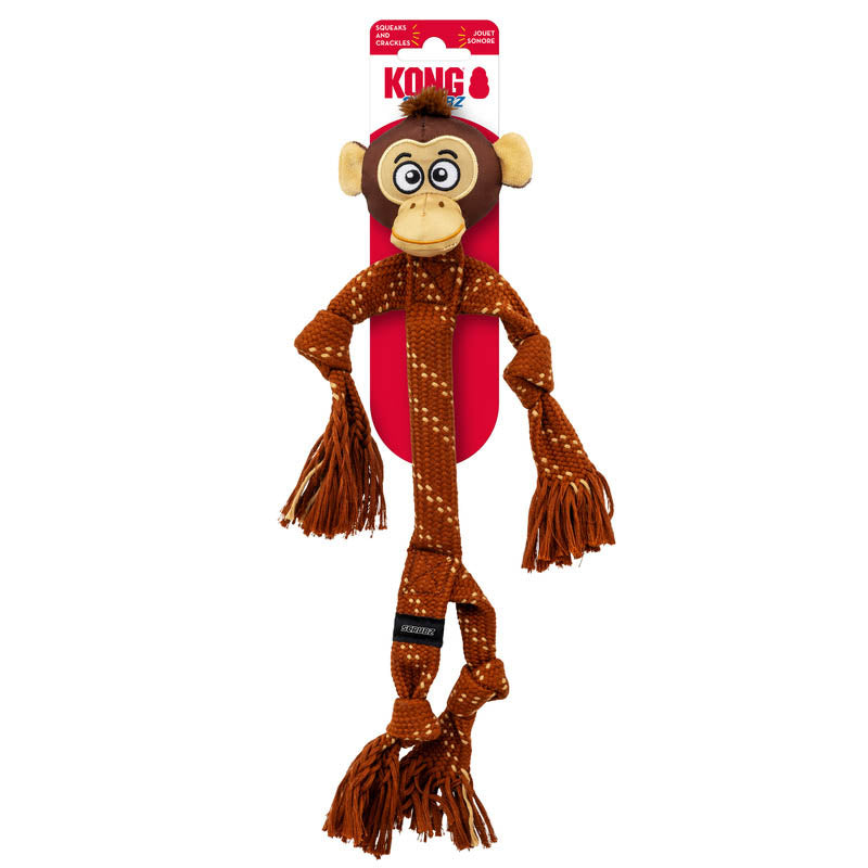Scrubs Safari Dog Toy (Monkey) | KONG