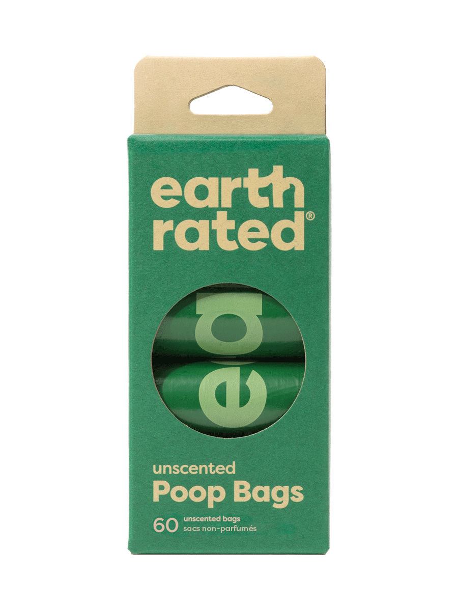 Unscented Poop Bag (60pk) | Earth Rated