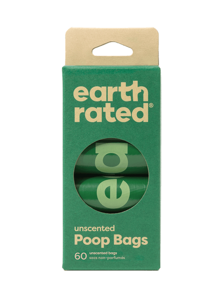 Unscented Poop Bag (60pk) | Earth Rated
