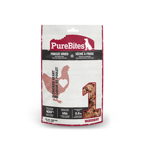 Chicken Hearts Freeze Dried Treats (85g) | PureBites