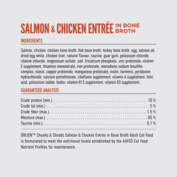 Chunks & Shreds Chicken & Salmon Wet Cat Food (5.5oz) | Orijen
