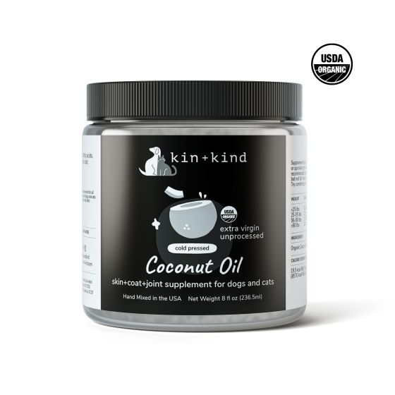 Raw Organic Coconut Oil (8oz) | Kin+Kind
