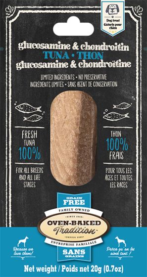 Tuna With Glucosamine & Chondroitin Fillet Dog Treat | Oven-Baked Tradition