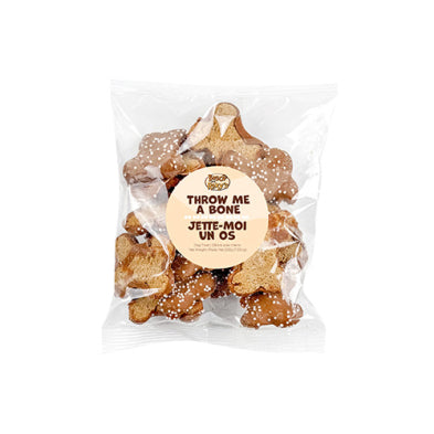 Peanut Butter Throw Me A Bone Cookie Package (200g) | Bosco & Roxy's