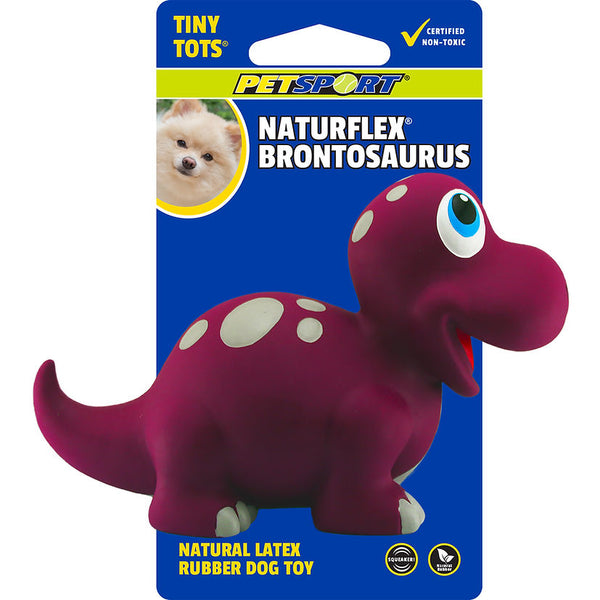 Naturflex Rubber Brontosaurus (Tiny Tot) | PetSport