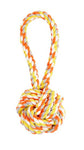 Monkey Fist & Loop Dog Toy (Yellow & Orange) | Bud'Z
