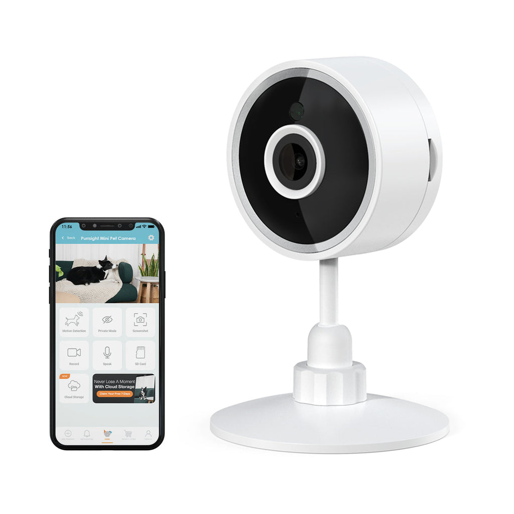 Purrsight Mini Smart Pet Camera | Instachew