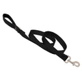 Solid Colour Dog Leash (Black, 6' X 1") | Lupine