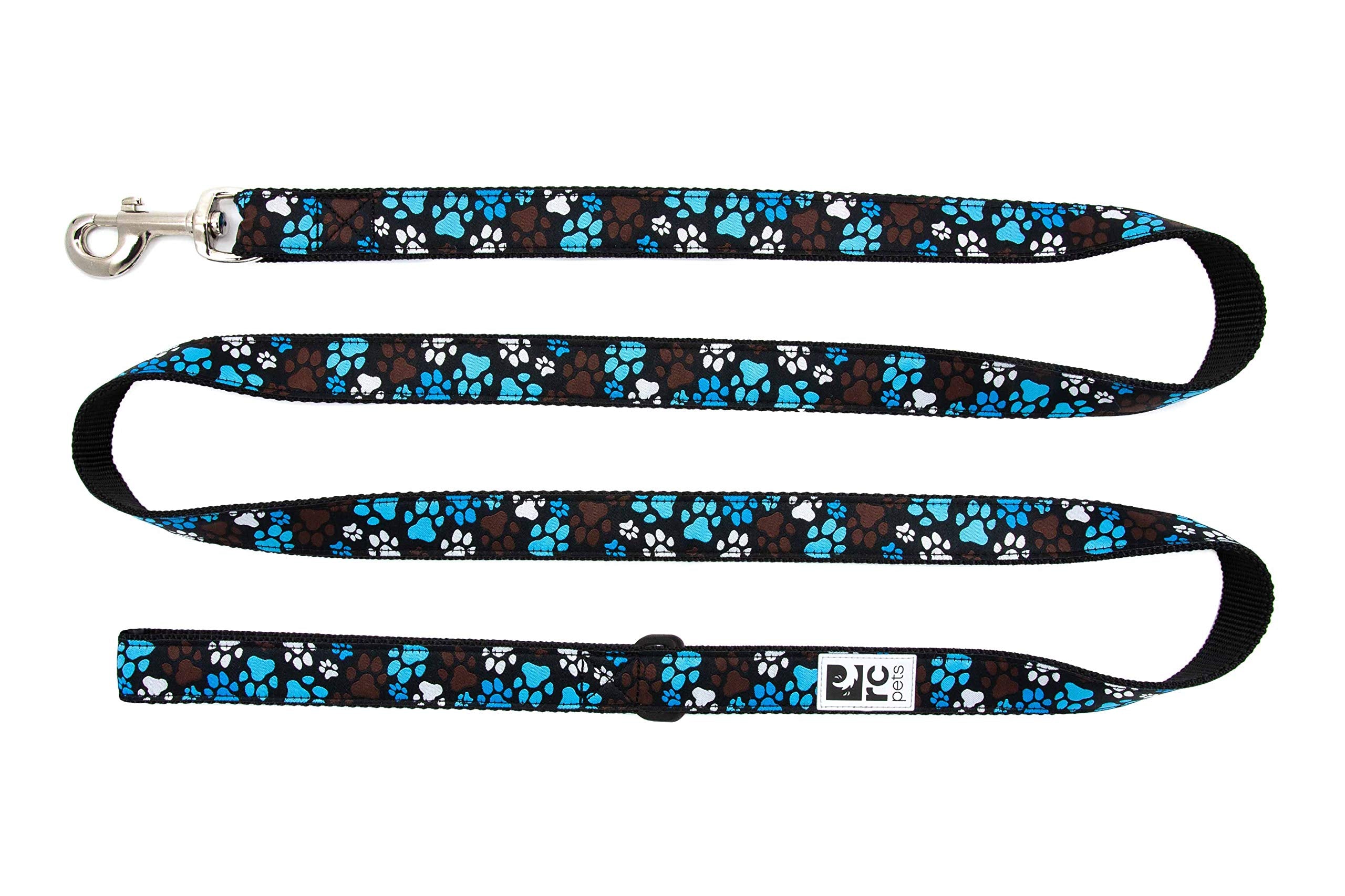 Dog Leash (Pitter Patter Chocolate, 1" X 6') | RC Pets