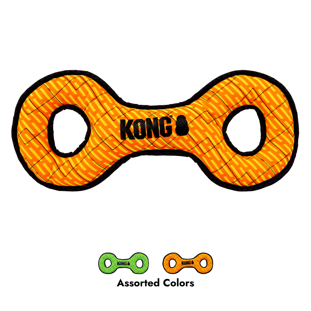 Armor Double Tug Toy (Assorted Colours) | KONG