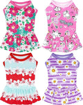 T-Shirt Dog Dress (Large Back Length: 17") | JpGdn