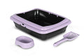 Birba Litter Pan Starter Kit (Lilac, 46x36x12cm) | Bergamo