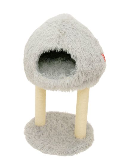 Cat Tree With Sisal & Hooded Bed | Bud'Z
