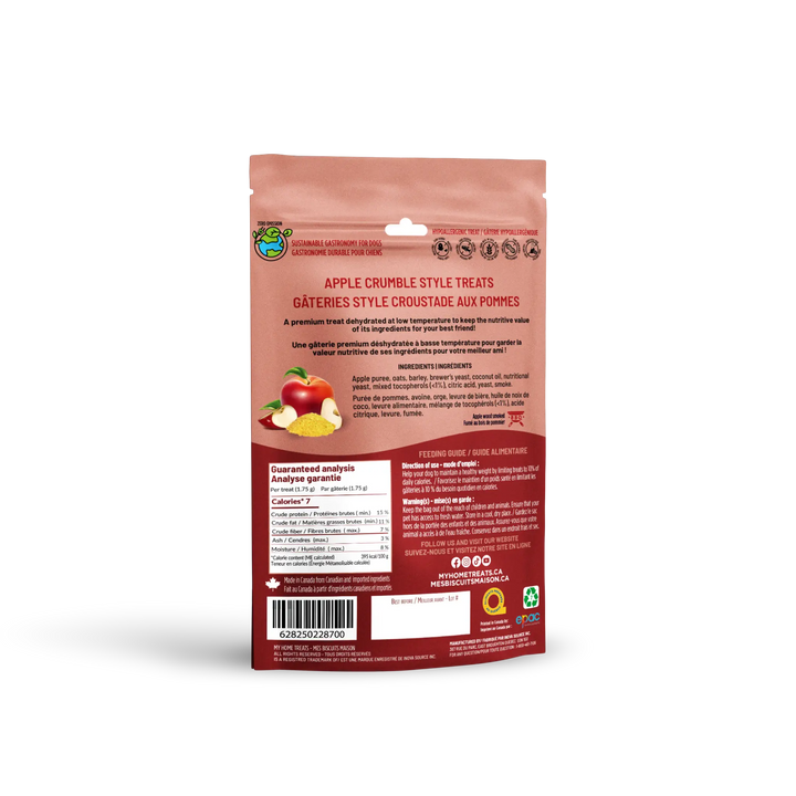 Apple & Yeast Dog Treats | My Home Treats