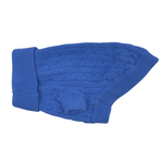 Brentwood Cable Knit Sweater (Skipper Blue) | Shedrow K9