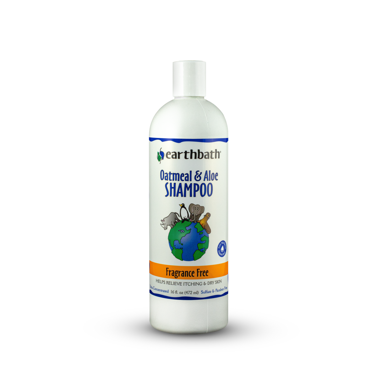 Oatmeal & Aloe Shampoo (Fragrance Free) | Earthbath