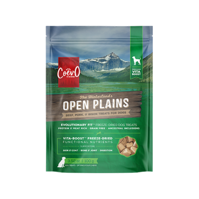 Vita-Boost Freeze Dried Dog Treats (Open Plains, 3.52oz) | Coevo