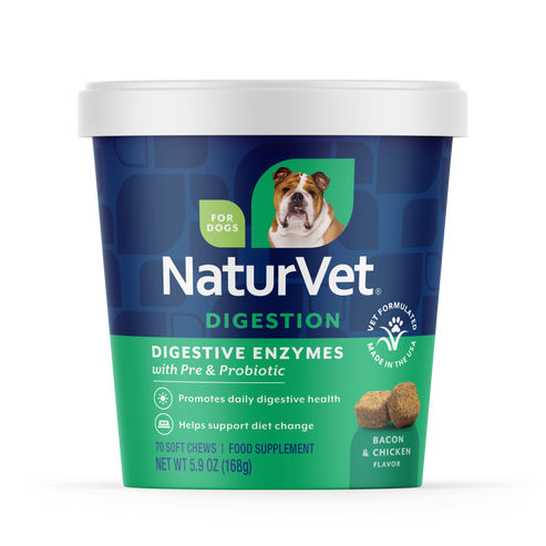 Digestive Enzymes Soft Chews With Pre & Probiotics (70) | NaturVet
