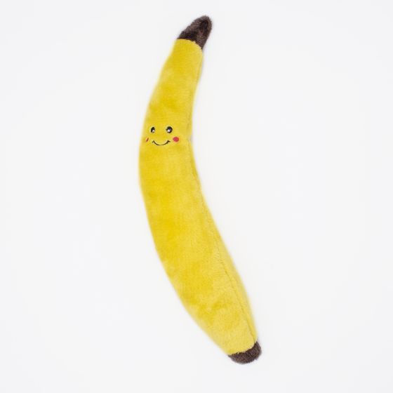 Jigglerz Dog Toy (Banana) | Zippy Paws