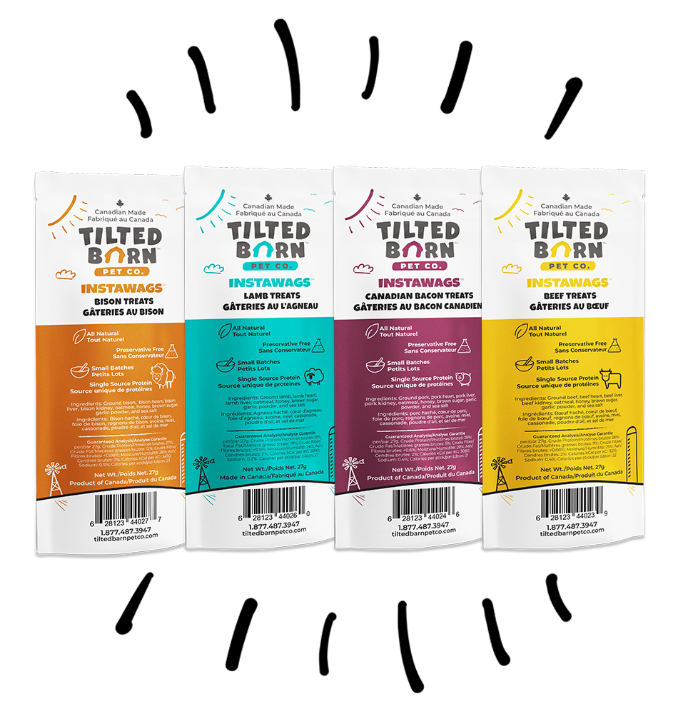 Instawags Dog Treats (Beef) | Tilted Barn Pet Co.