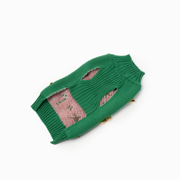 Ugly Christmas Sweater | Silver Paw