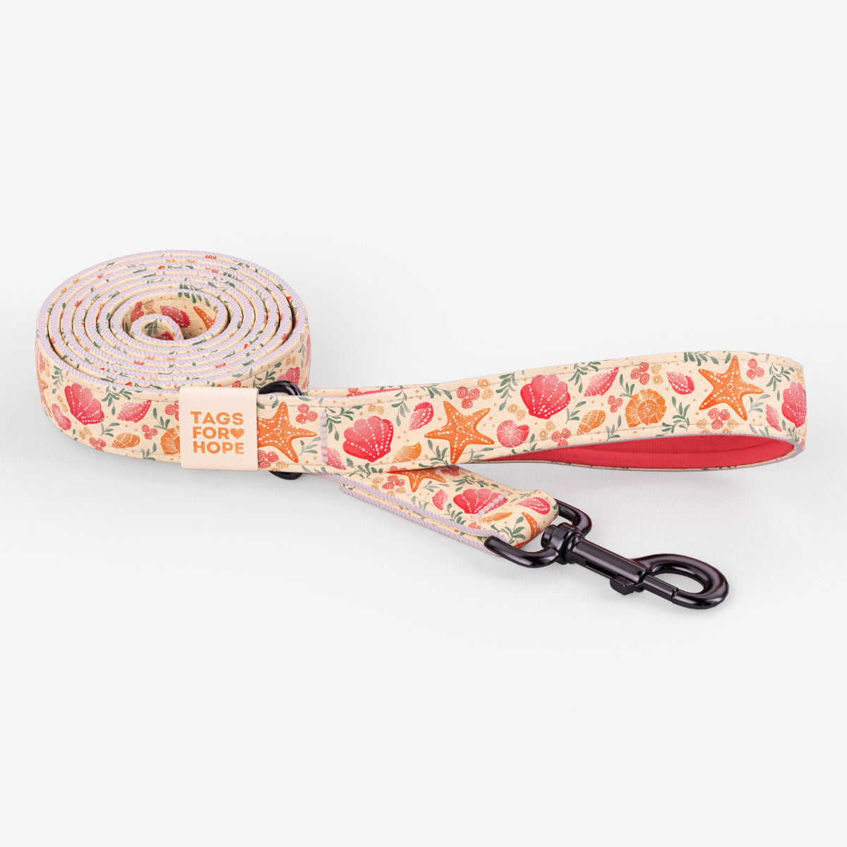 Coral Sands Leash (6' X 1") | Tags For Hope