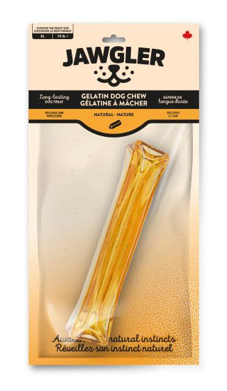 Gelatin Dog Chew (Natural Flavour, XL) | Jawgler