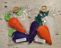 Catnip Toys (Mixed Carrots) | Belleau Crafty Corner