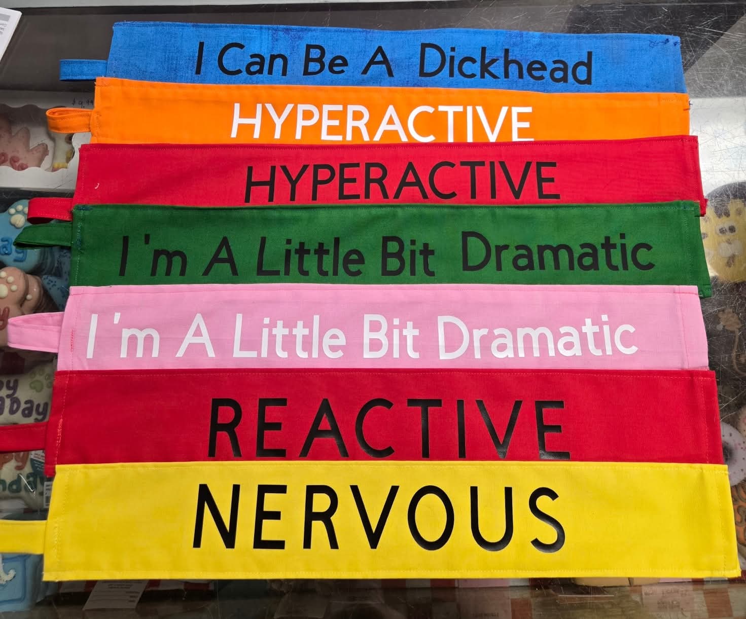 Locally Made Message Leash Cover (I'm A Little Bit Dramatic)