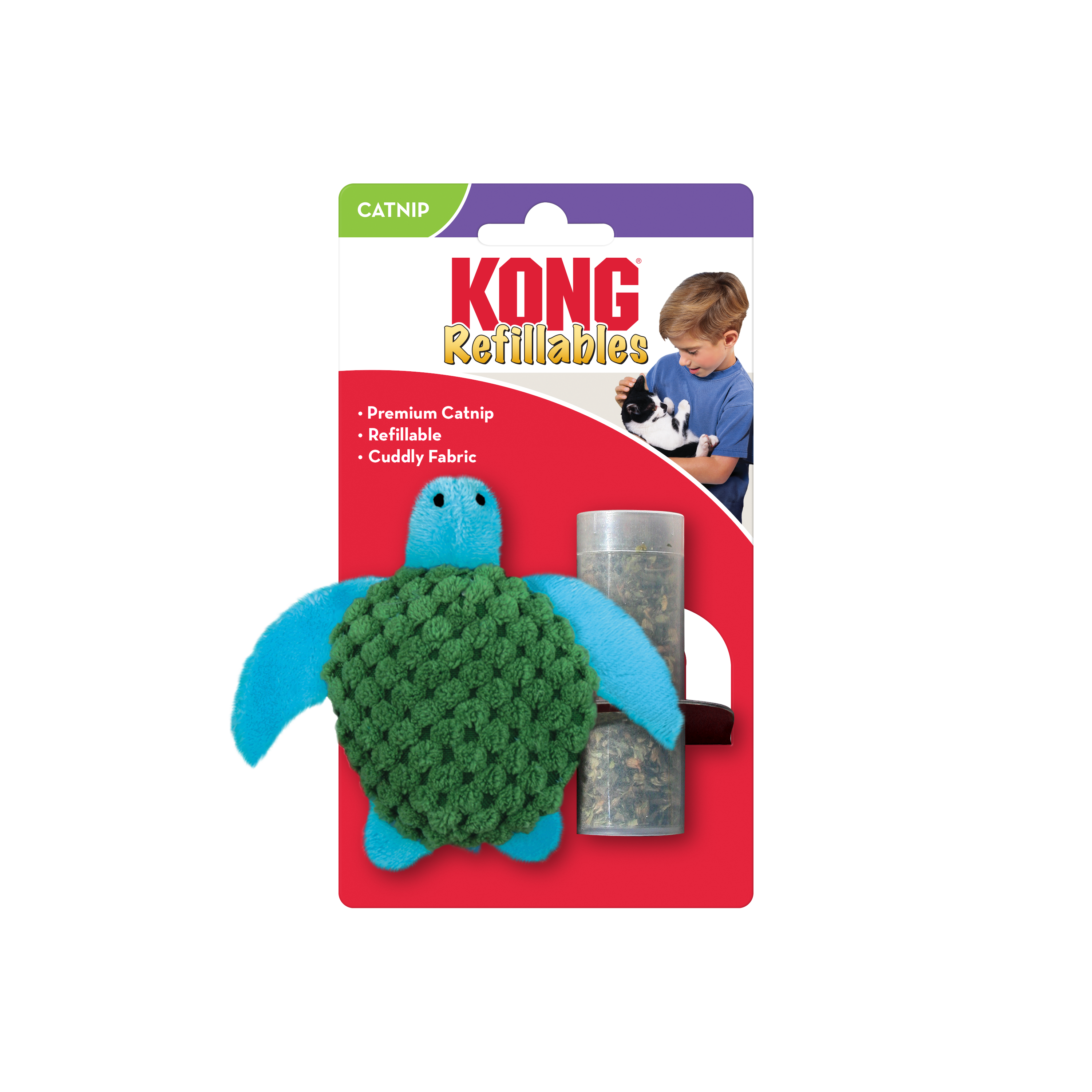 Refillables Turtle Catnip Toy | KONG