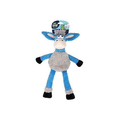 Checkers Skinny Derby Donkey Dog Toy (Medium) | goDog