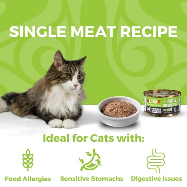 Limited Ingredient Diet Duck Entrée (Cat Food) | KOHA
